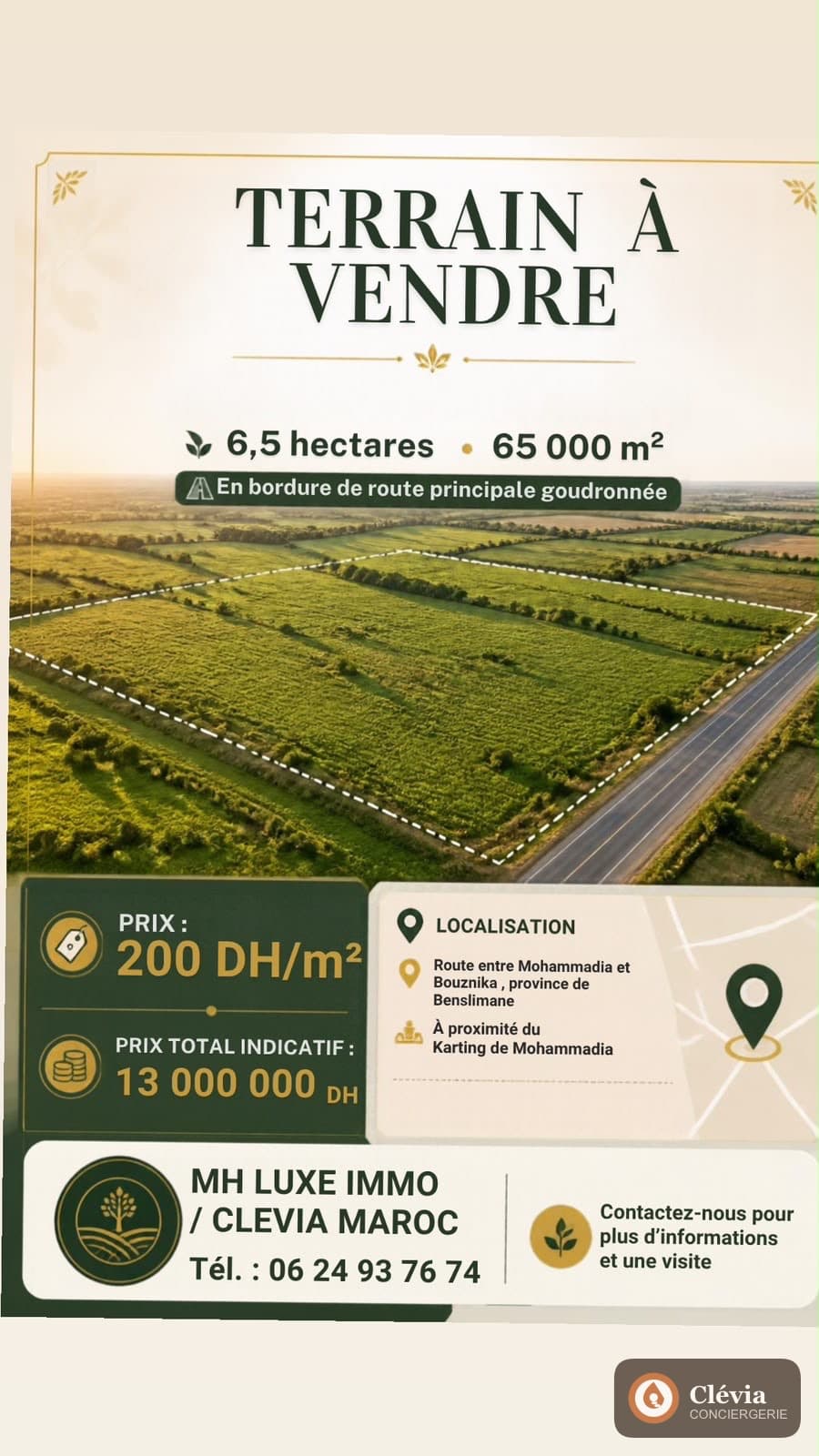 Lot terrain agricole